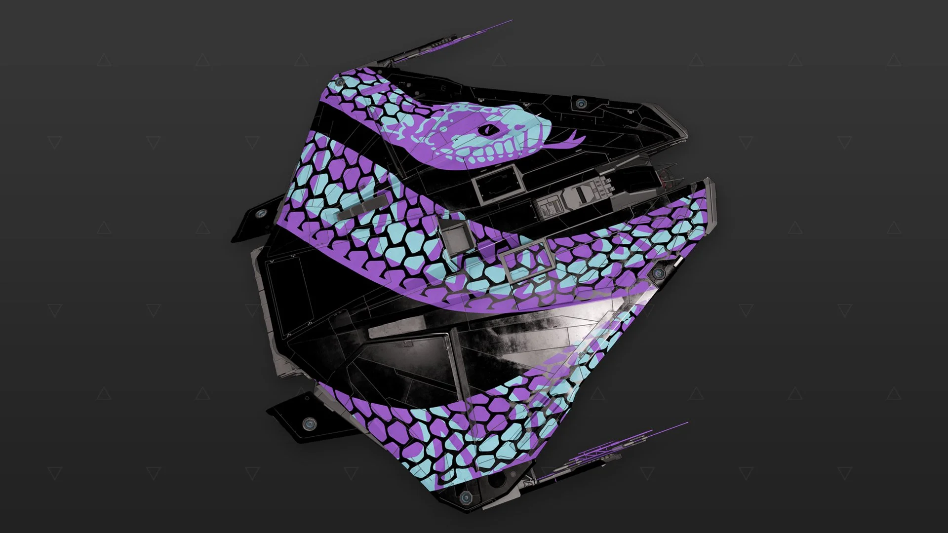 Krait Phantom - « Snake Wrap » - Noir