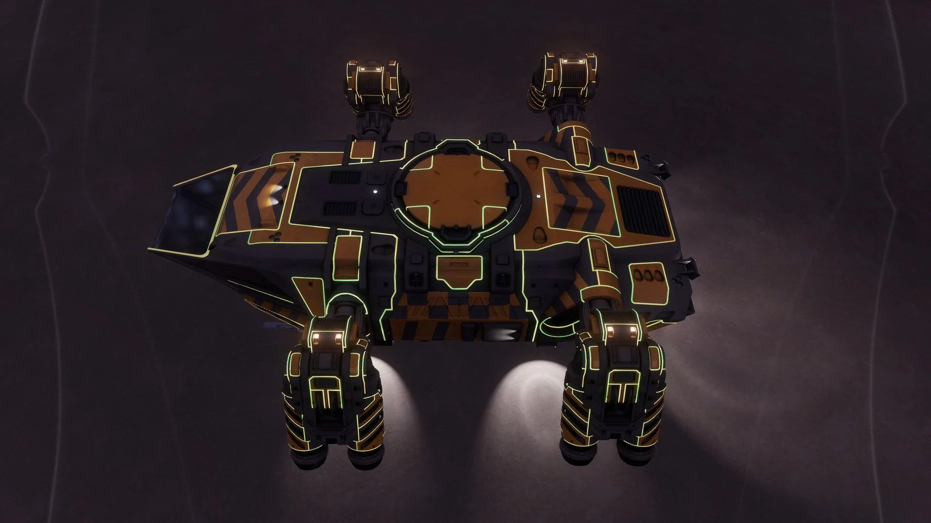 Nomad - “Signal” - Amarelo - Kit holográfico
