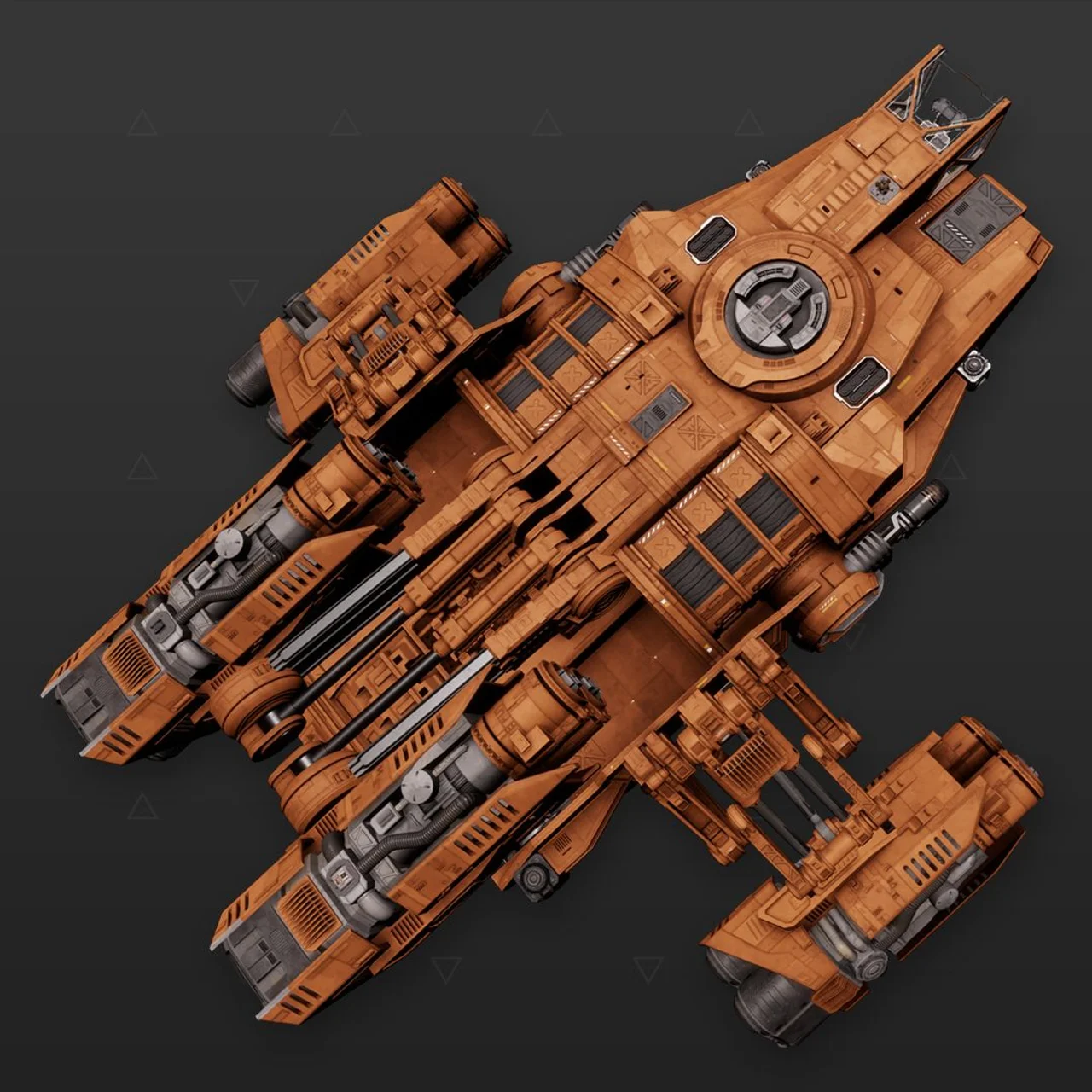 Type-11 Prospector - "Blasting" - Naranja