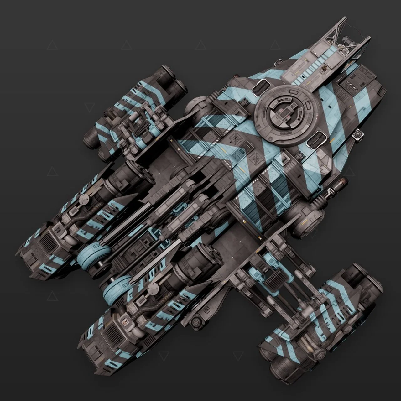 Type-11 Prospector - « Demolition » - Cyan