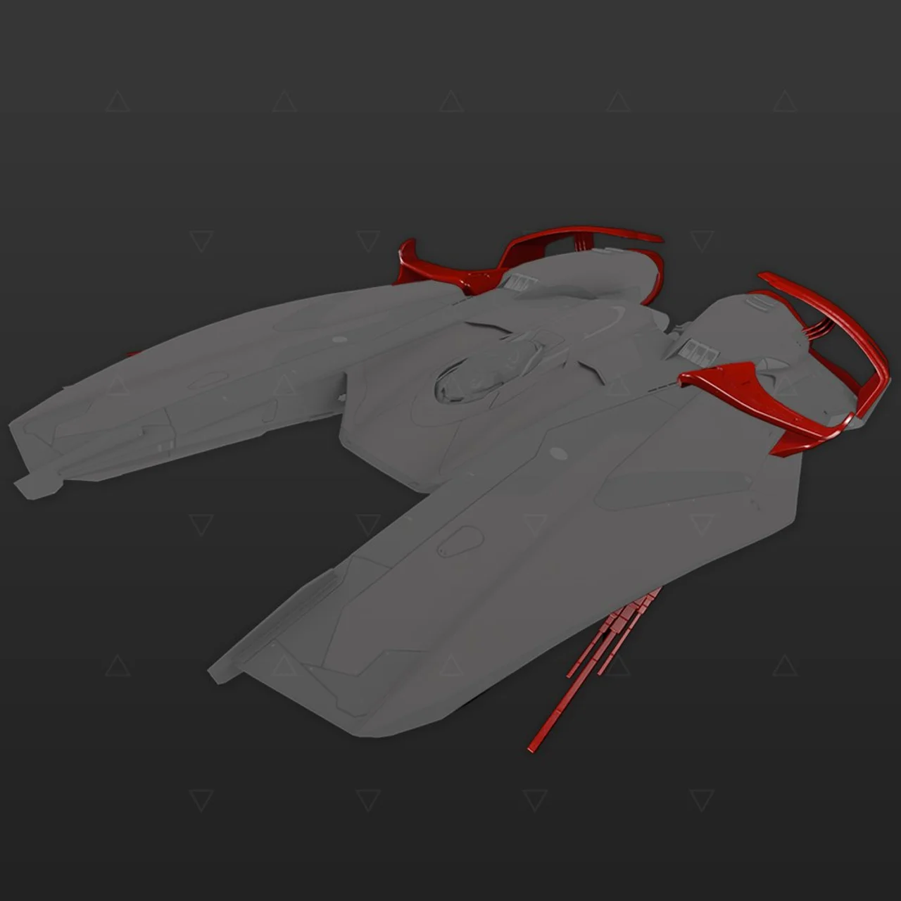 Kit de nave – Mamba – 16 Piezas