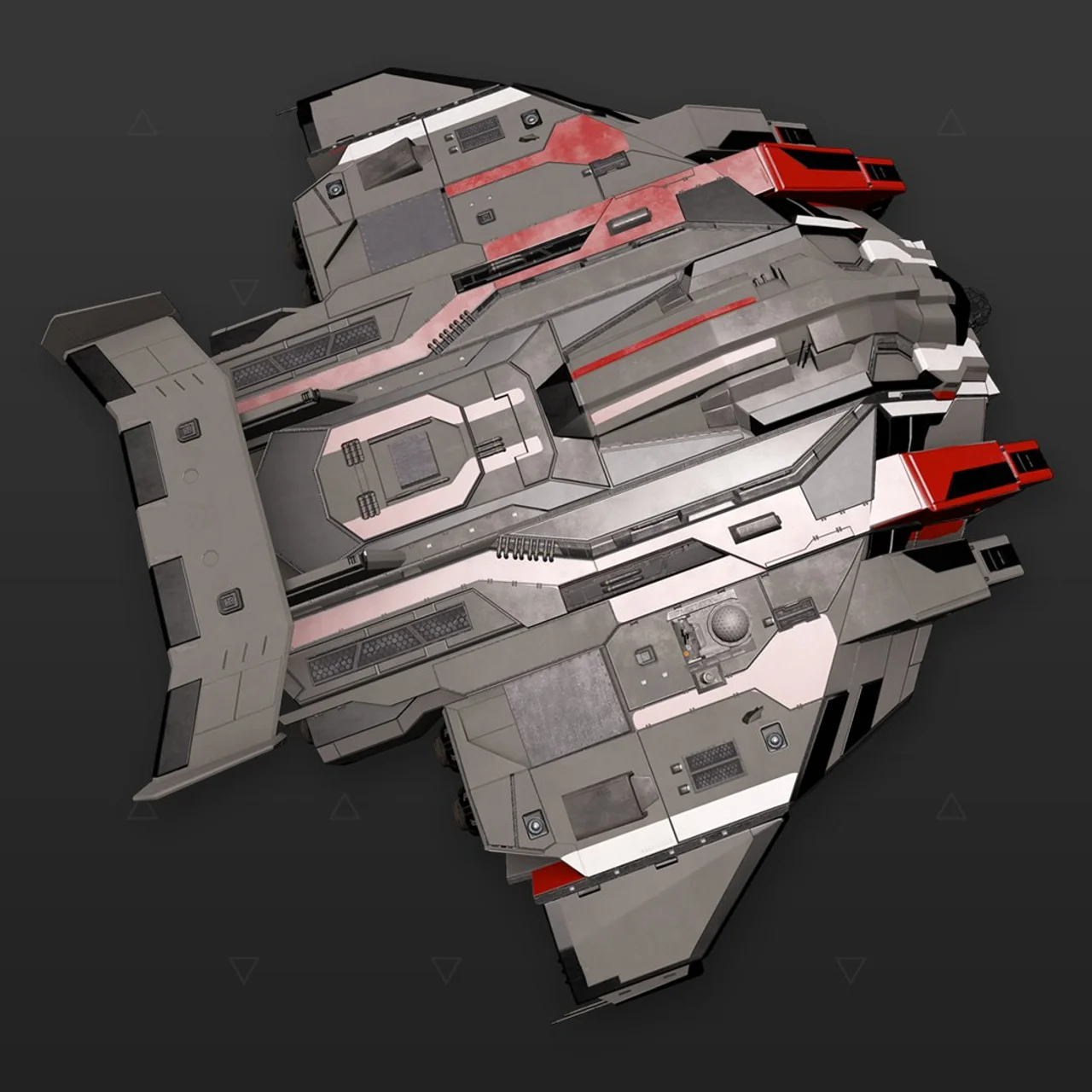 Type-10 - "Military Stripe" - Vermelho