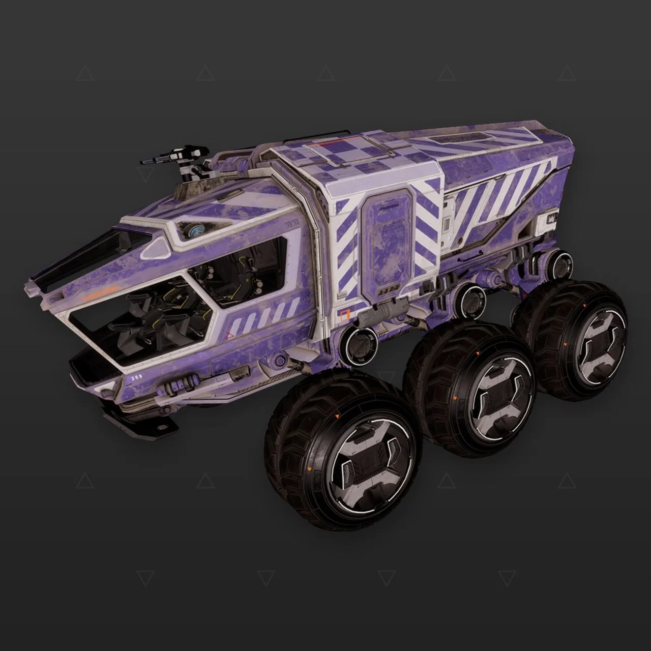 Rhino Excavation Purple