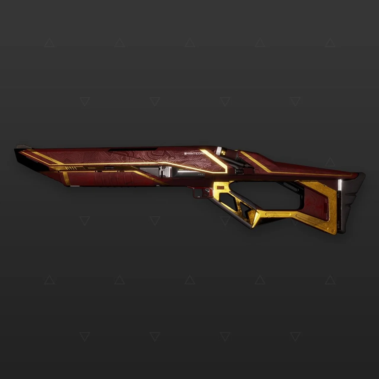 Manticore Intimidator - "Baroque" - Rojo