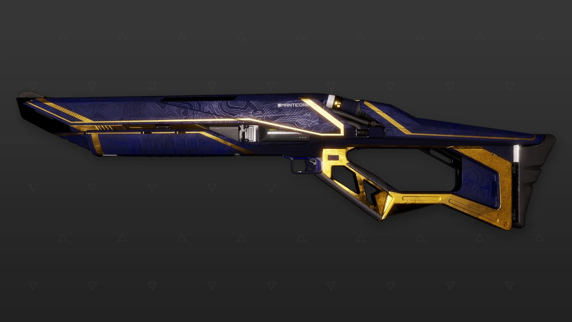 Manticore Intimidator - „Baroque“ - Blau