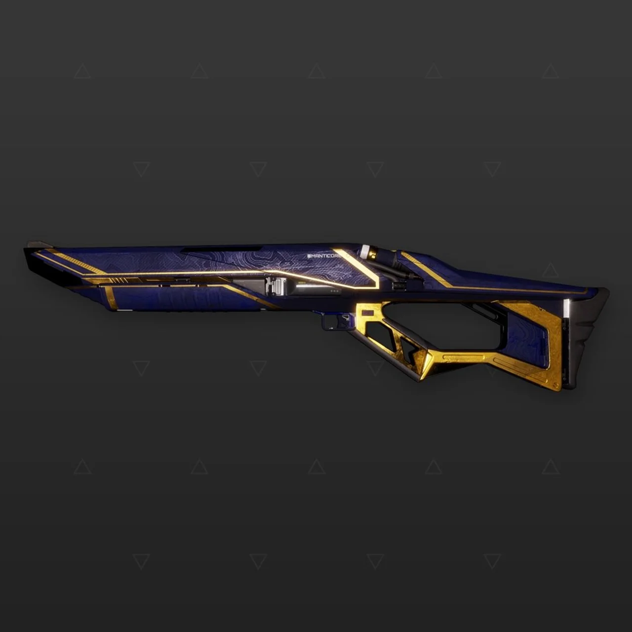 Manticore Intimidator - "Baroque" - Azul