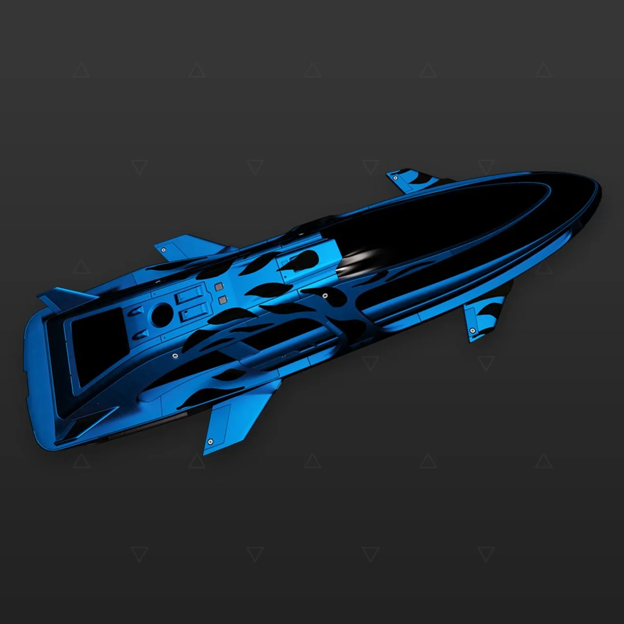 Orca - "Ember" - Azul