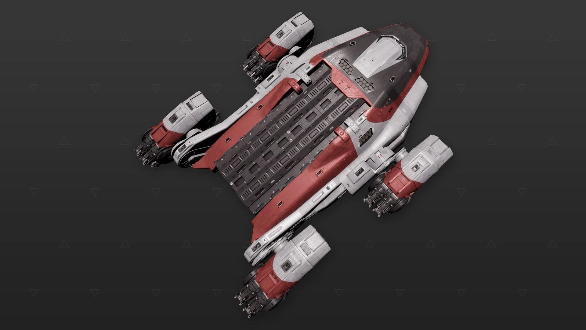 Panther Clipper Mk II Freighter Red