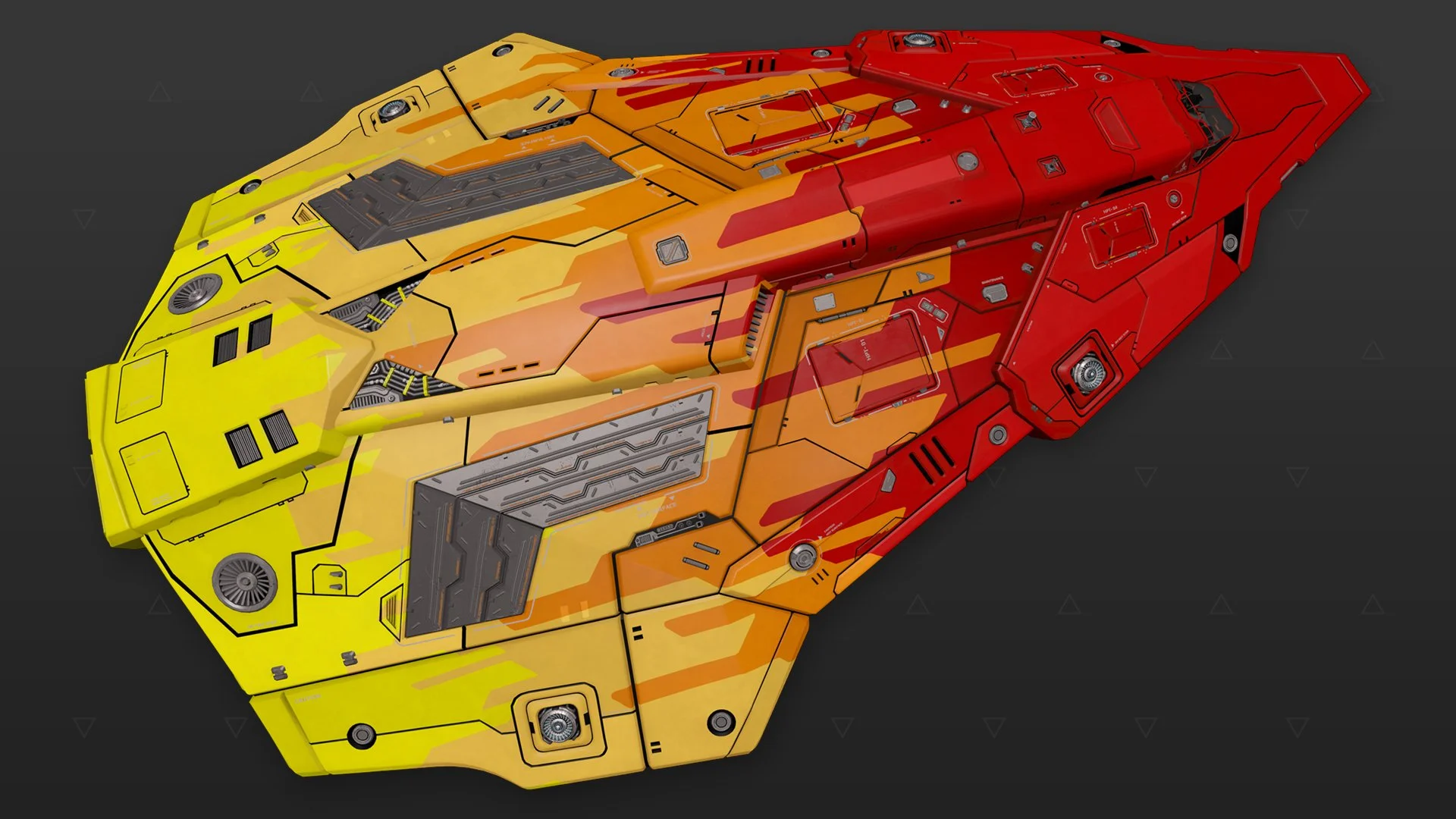 Python Predator Red