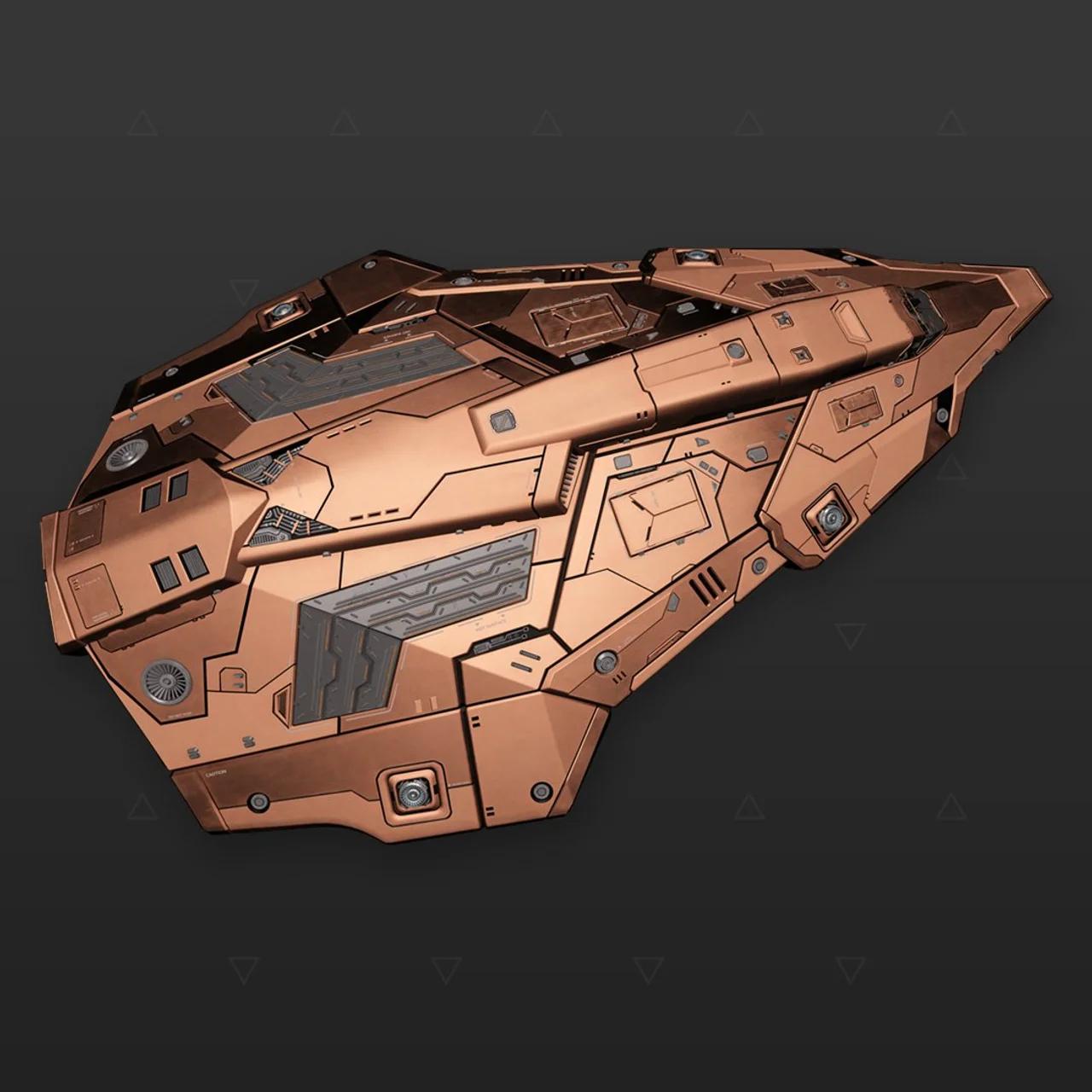 Python - « Galvanized » - Cuivre