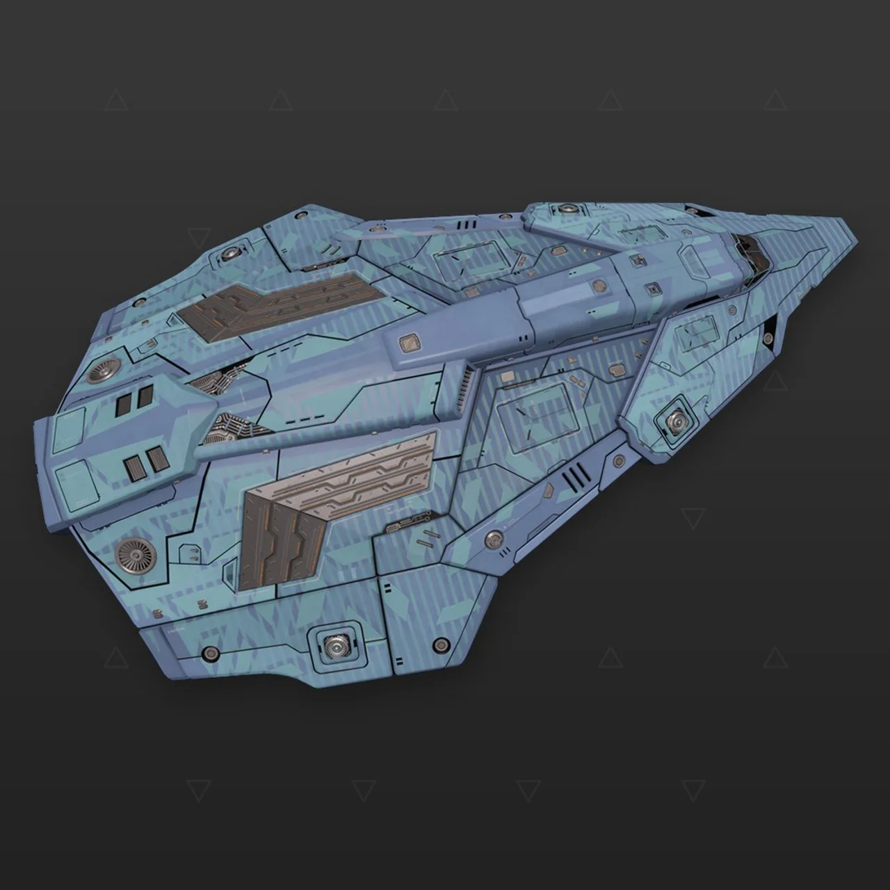 Python - «Crypsis» - синий