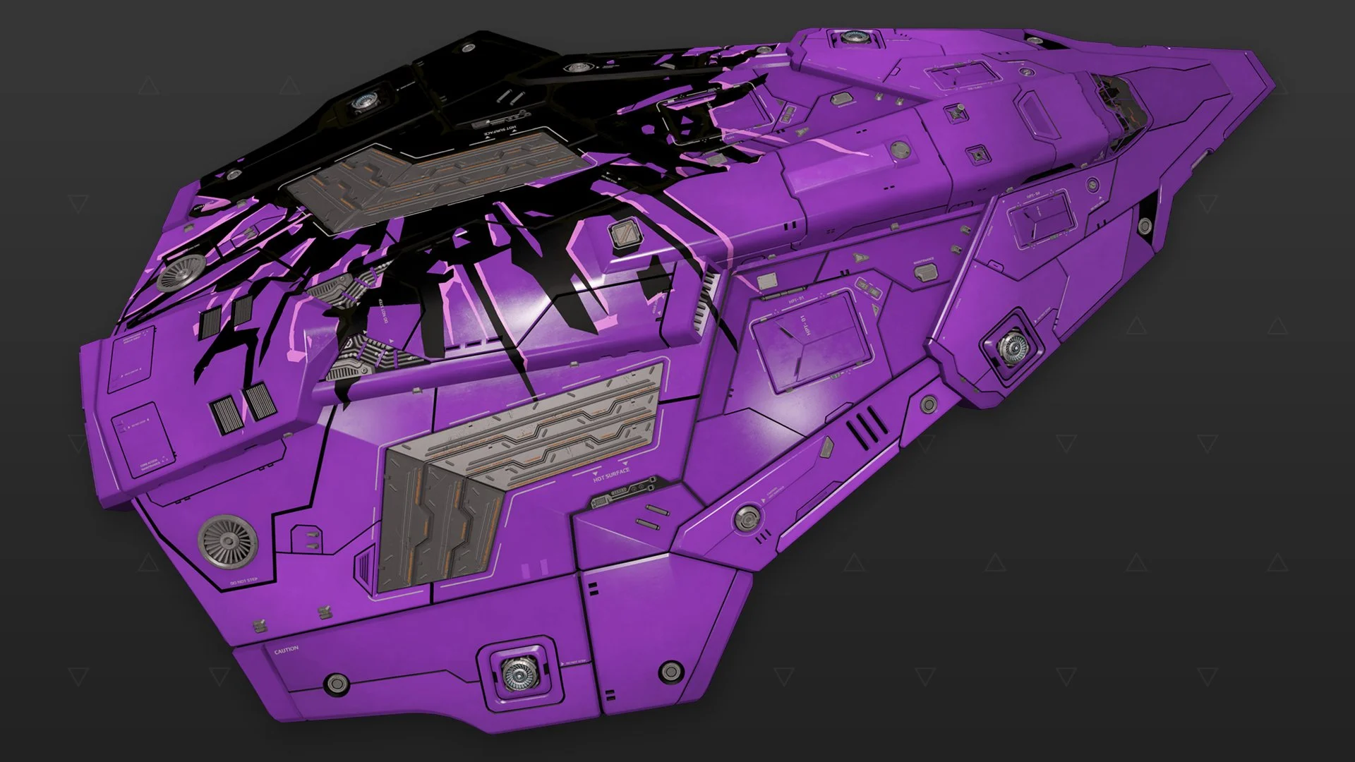 Python - « Shatter » - Violet