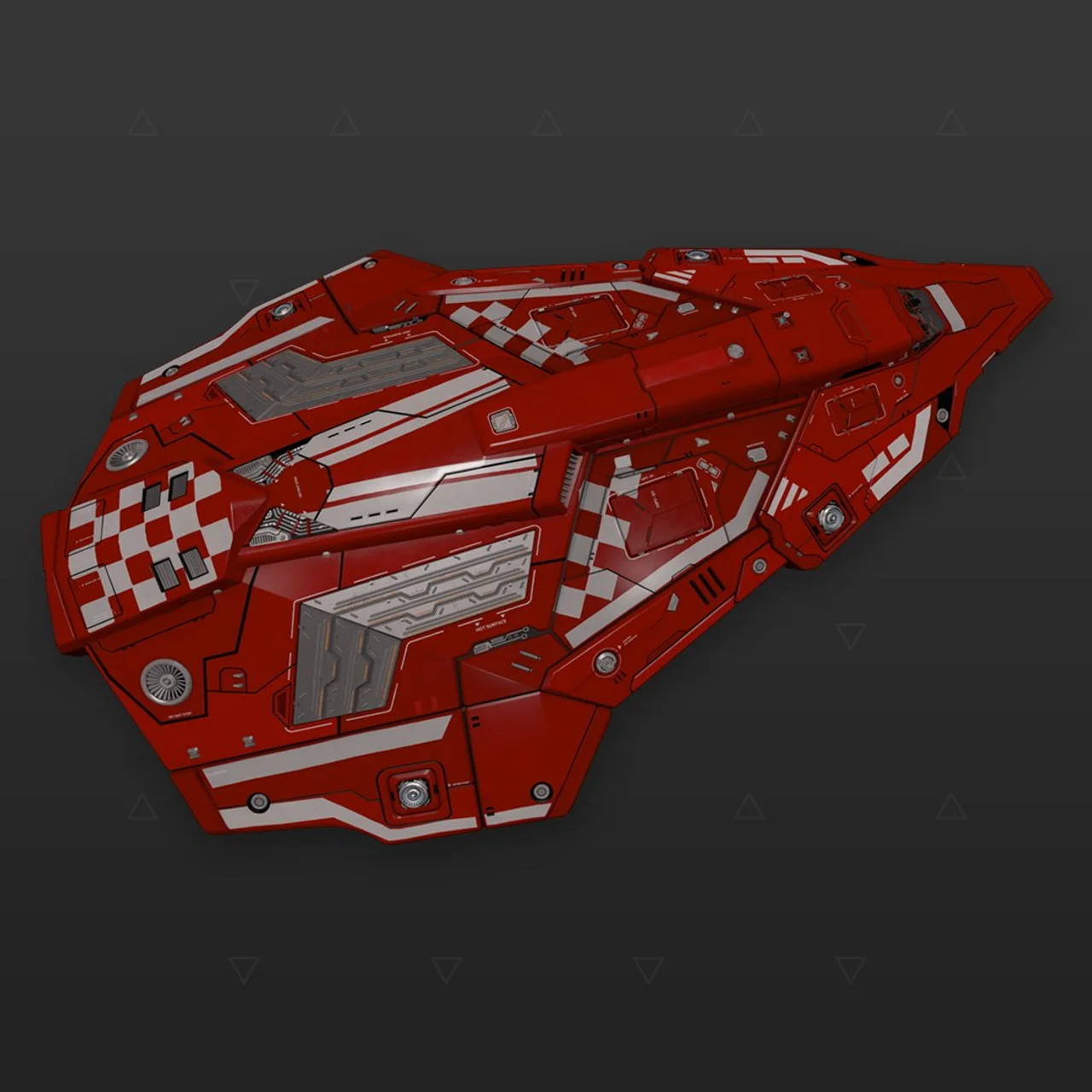Python - „Mechanist“ - Rot