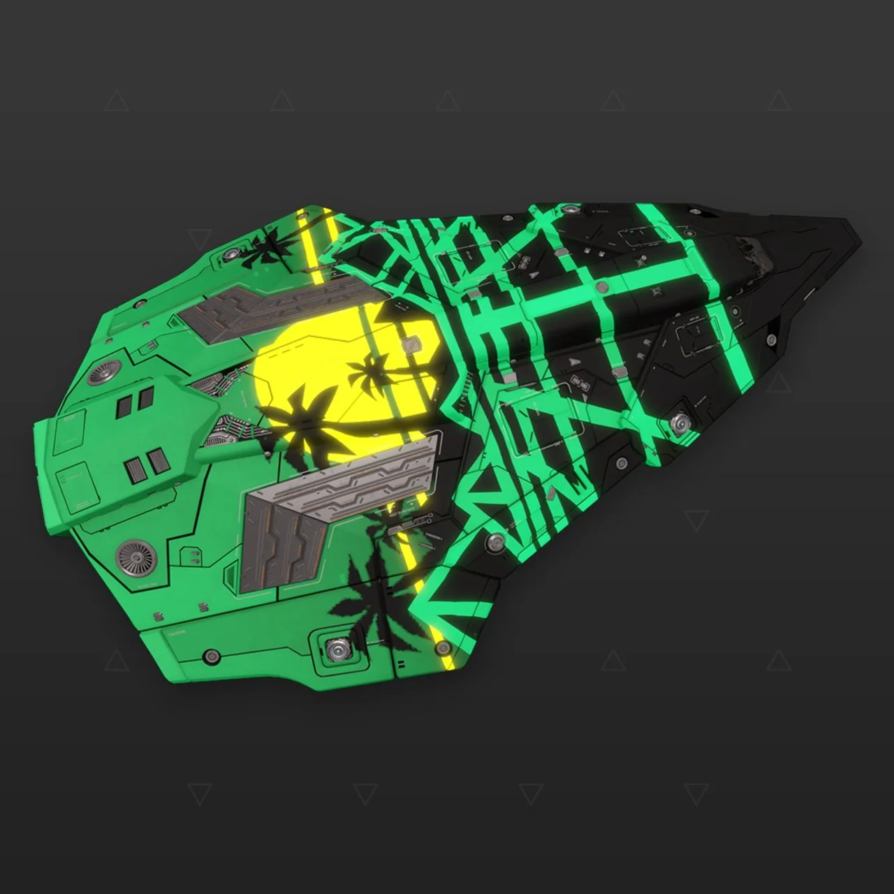 Python - "Overdrive" - Verde