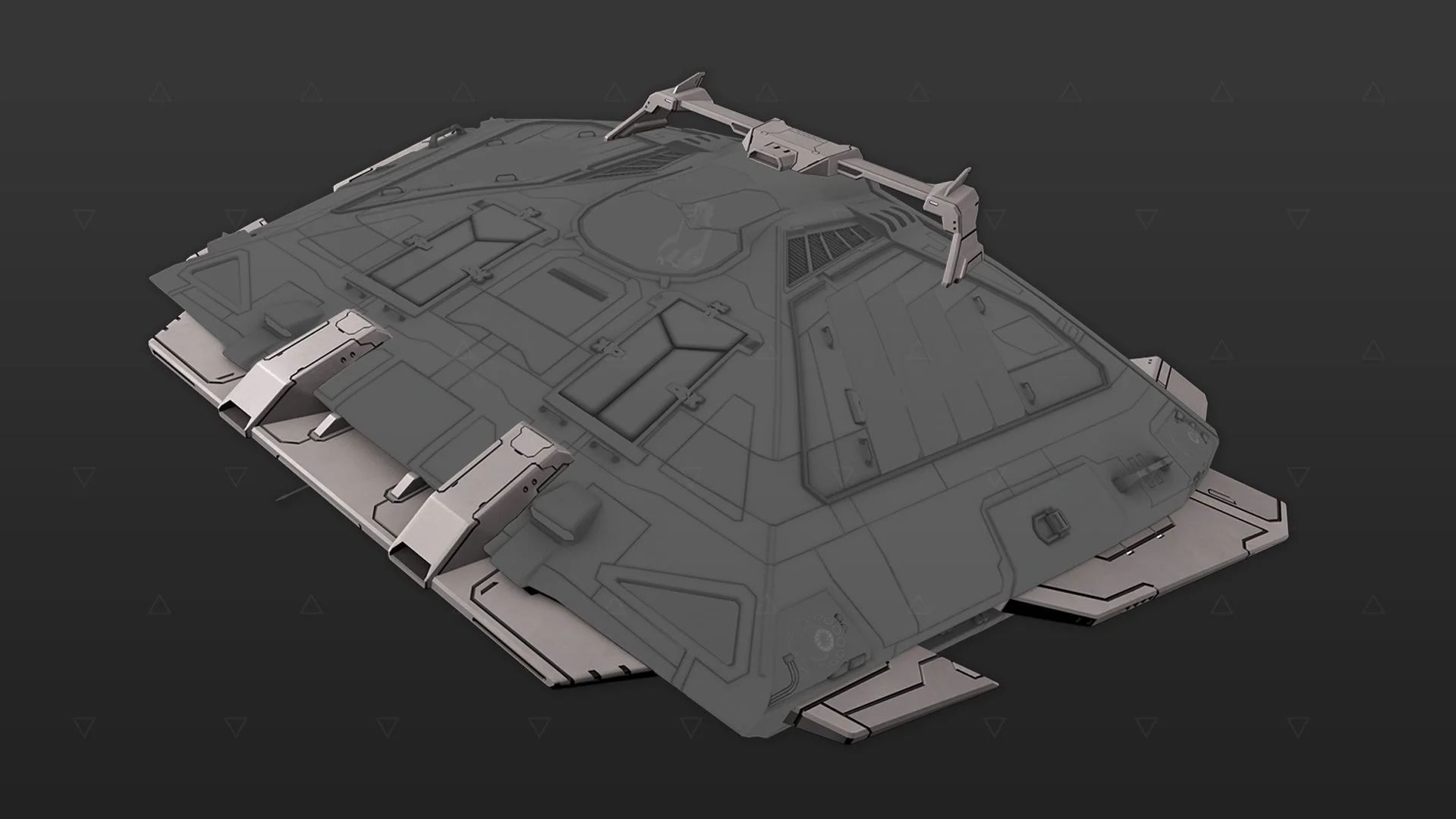 Schiffsbausatz – Sidewinder – 16-Teilig