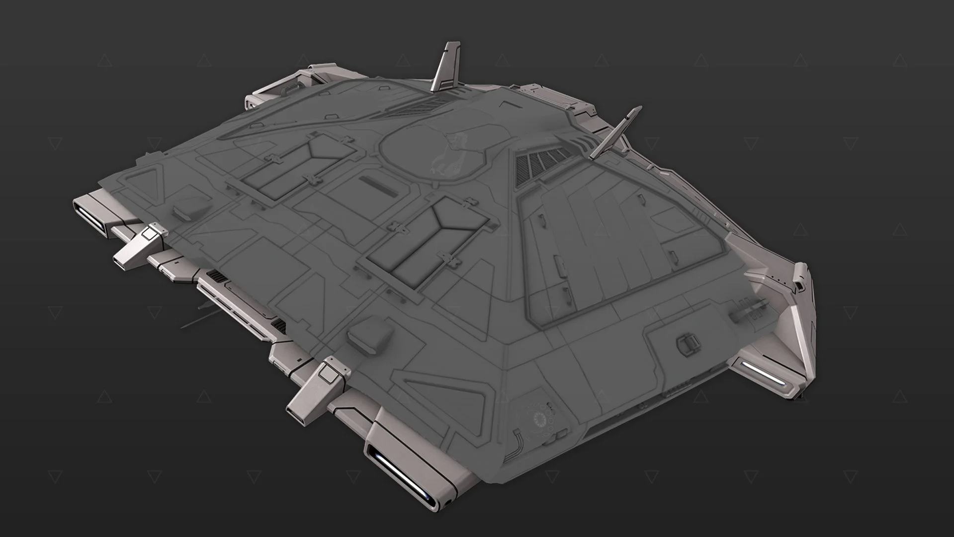Schiffsbausatz – Sidewinder – 16-Teilig