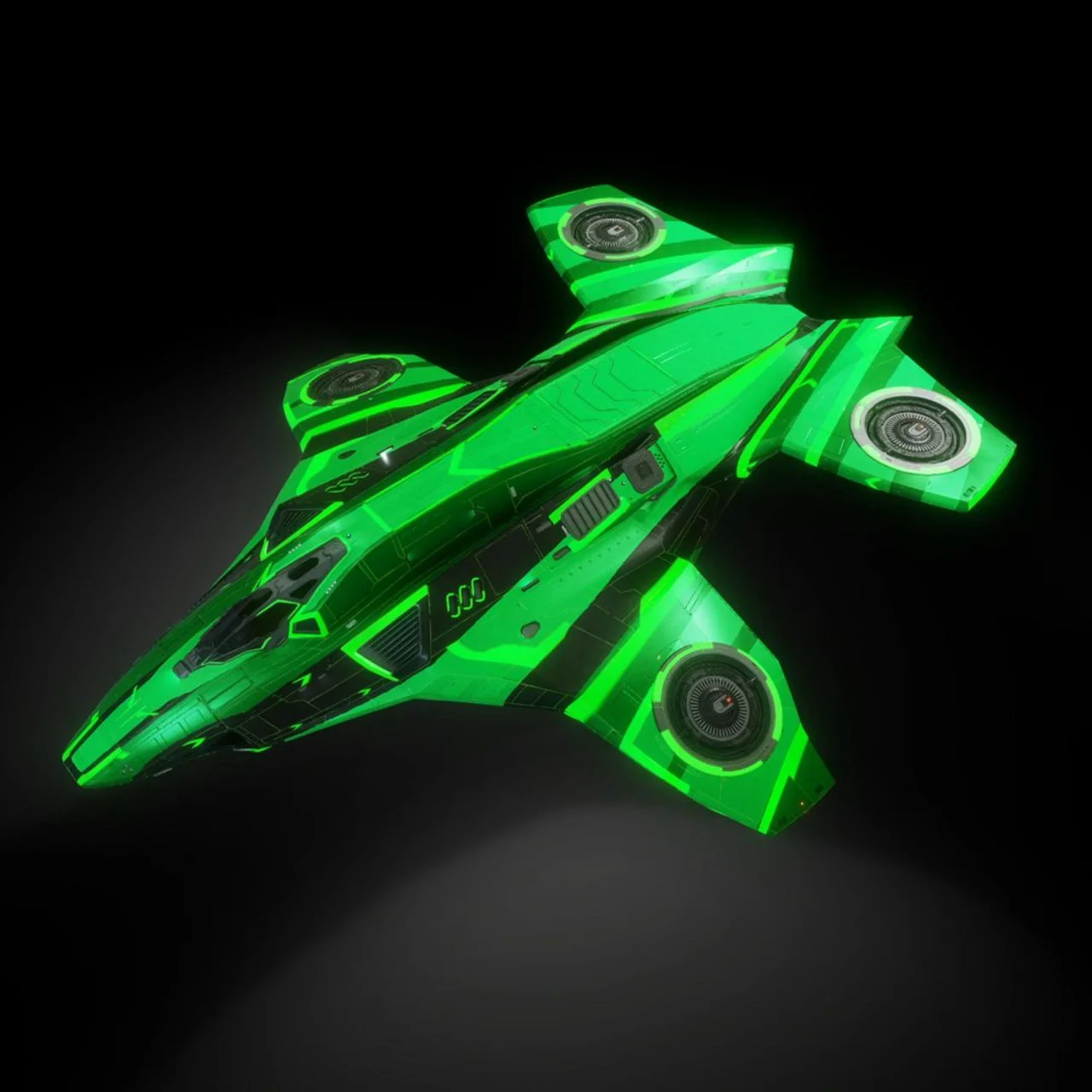 Kestrel Mk II - „Flare“ - Grün - Holo-Kit