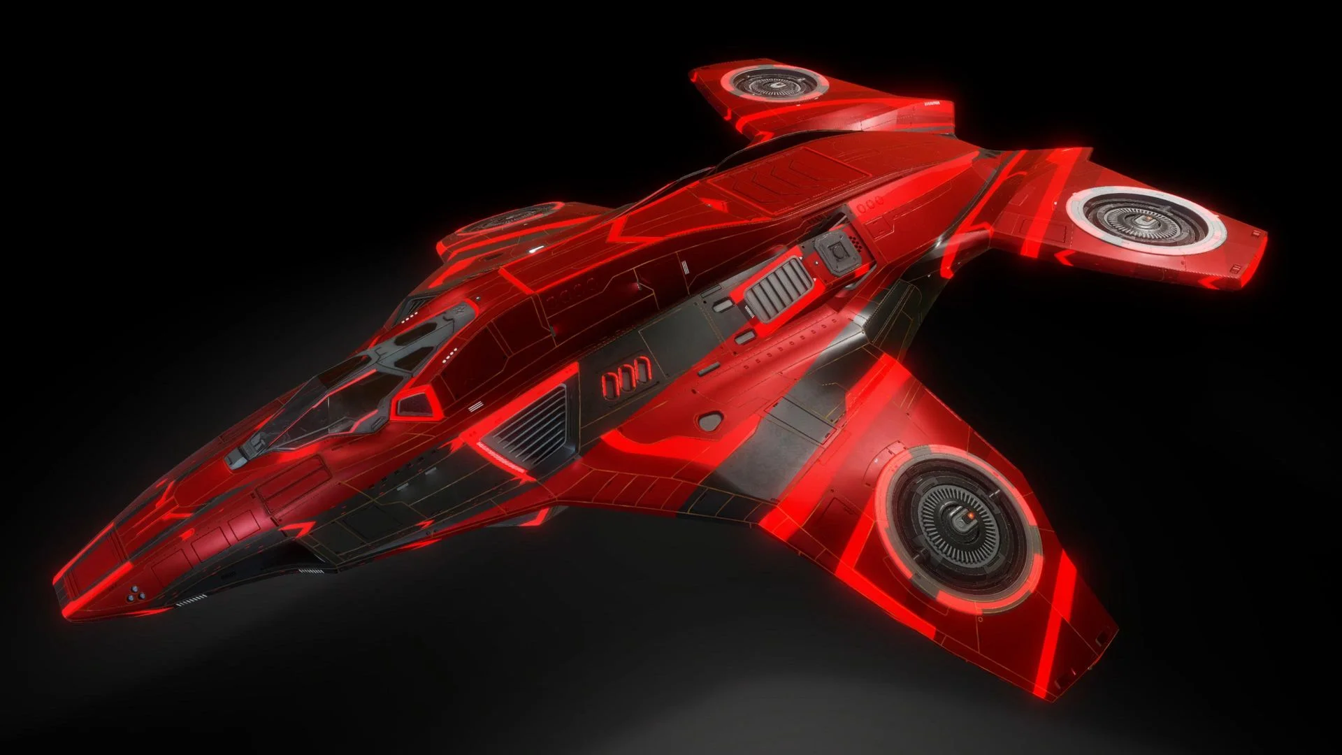 Kestrel Mk II - „Flare“ - Rot - Holo-Kit
