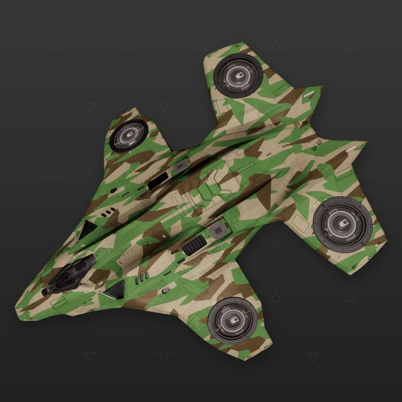 Kestrel Mk II Disruptive Green
