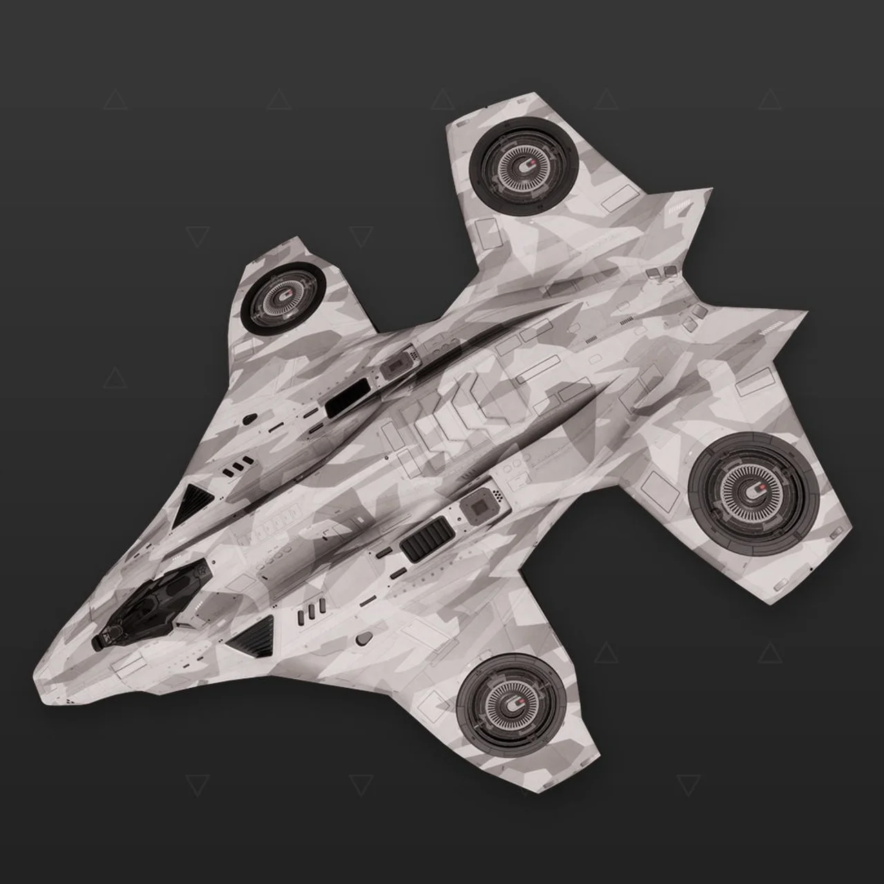 Kestrel Mk II Disruptive White