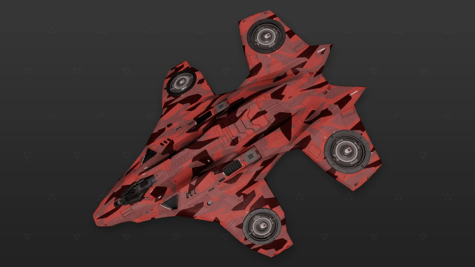 Kestrel Mk II - « Disruptive » - Rouge