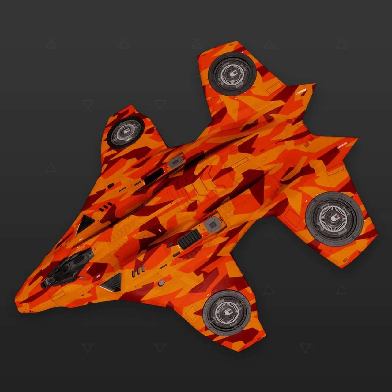 Kestrel Mk II Disruptive Blaze