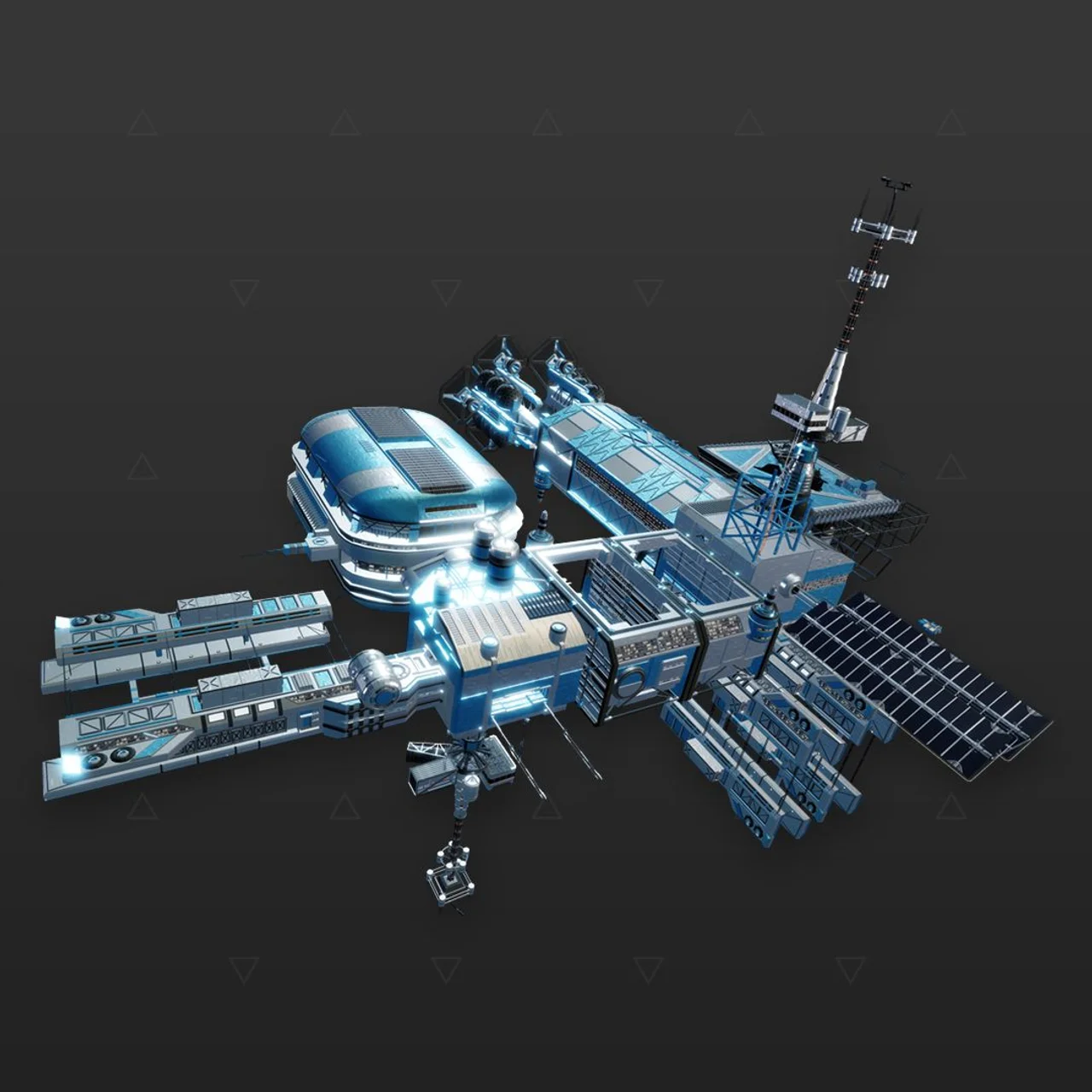 Outpost Silver Blue