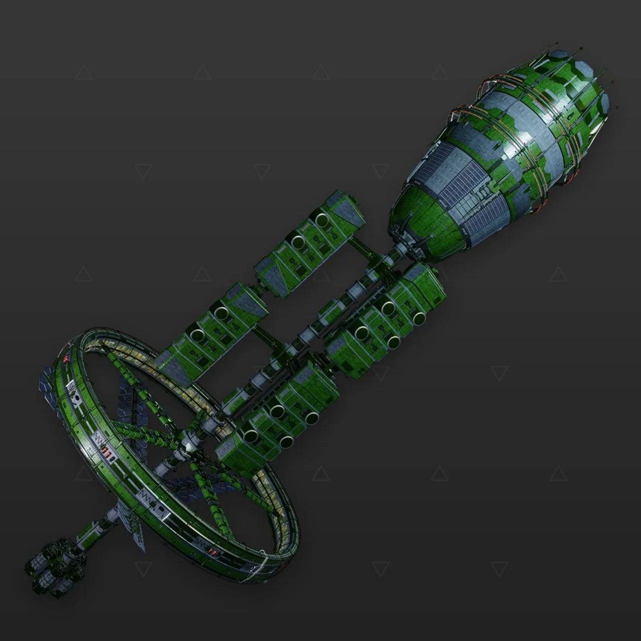 Estación espacial Orbis "Tactical" - Verde