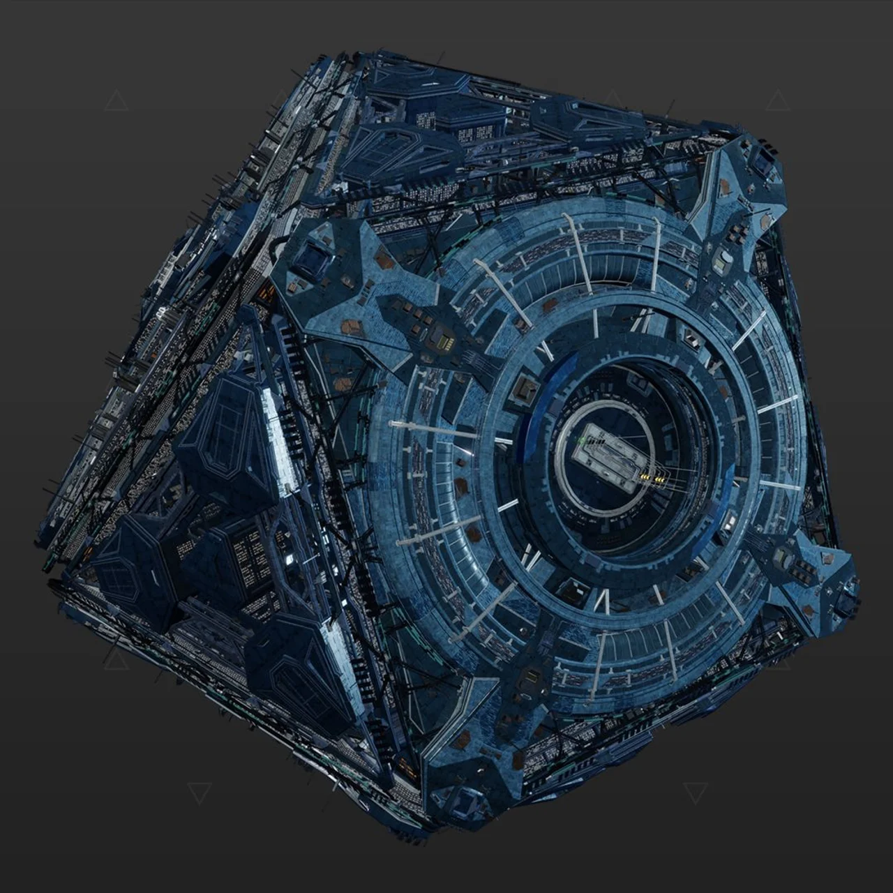 Estación espacial Coriolis - Azul