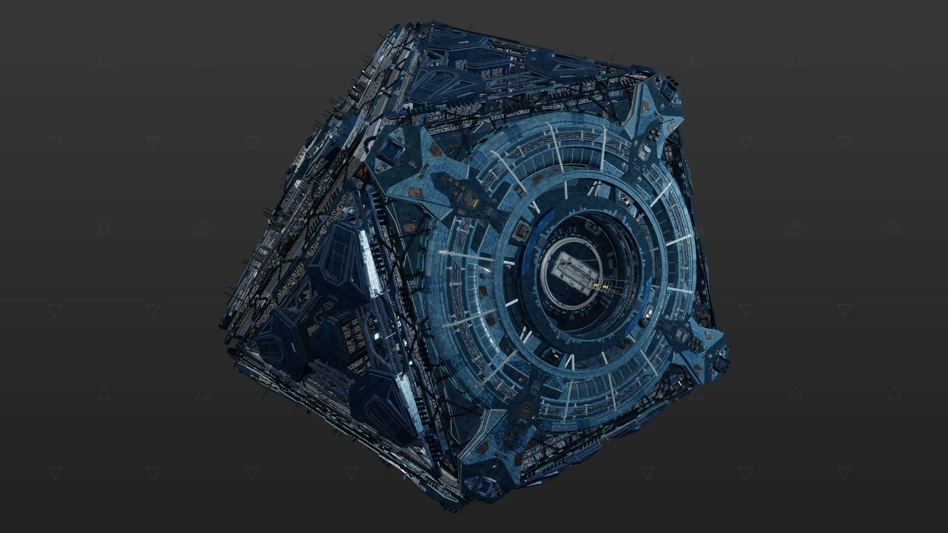 Coriolis Starport Blue