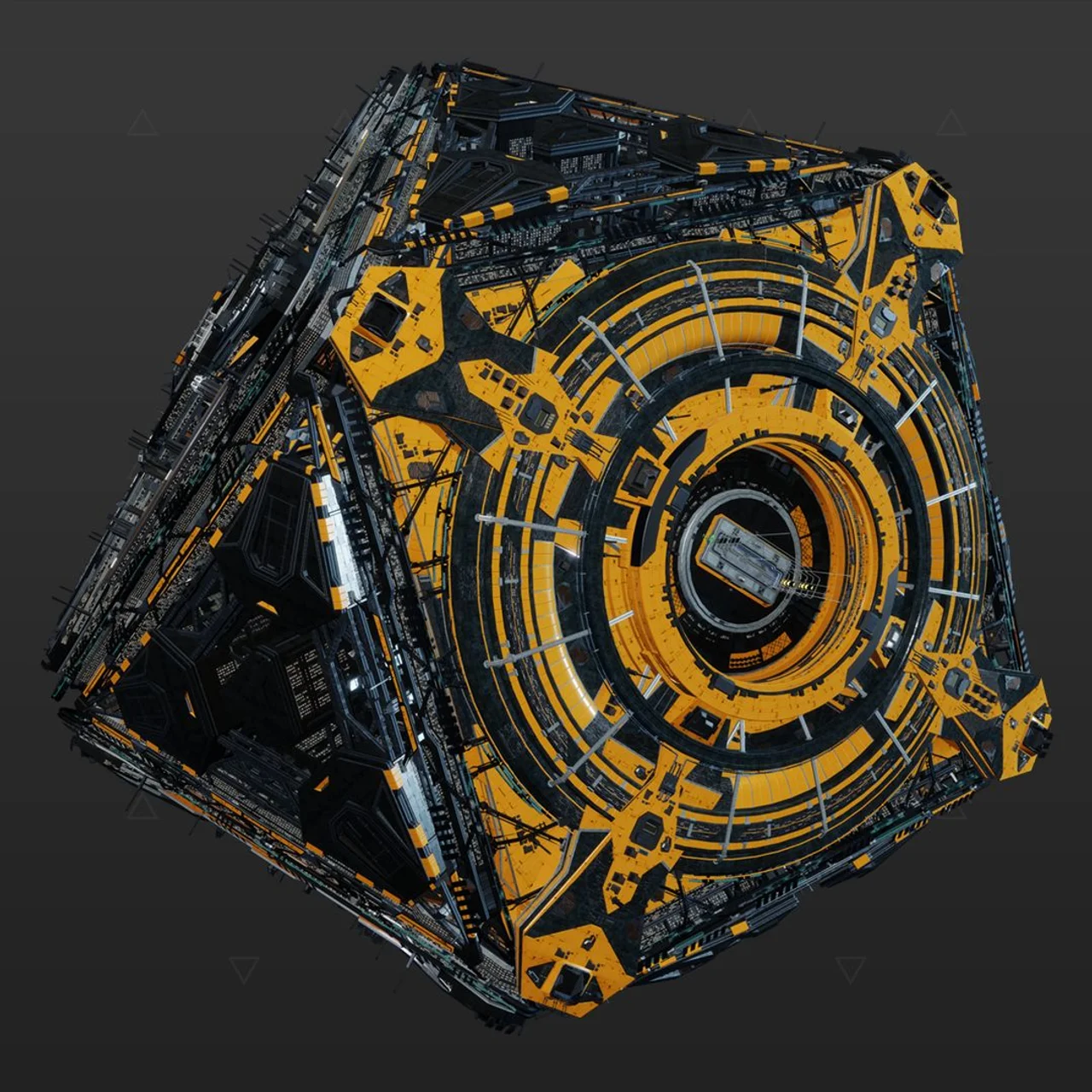 Coriolis Starport Extraction Yellow