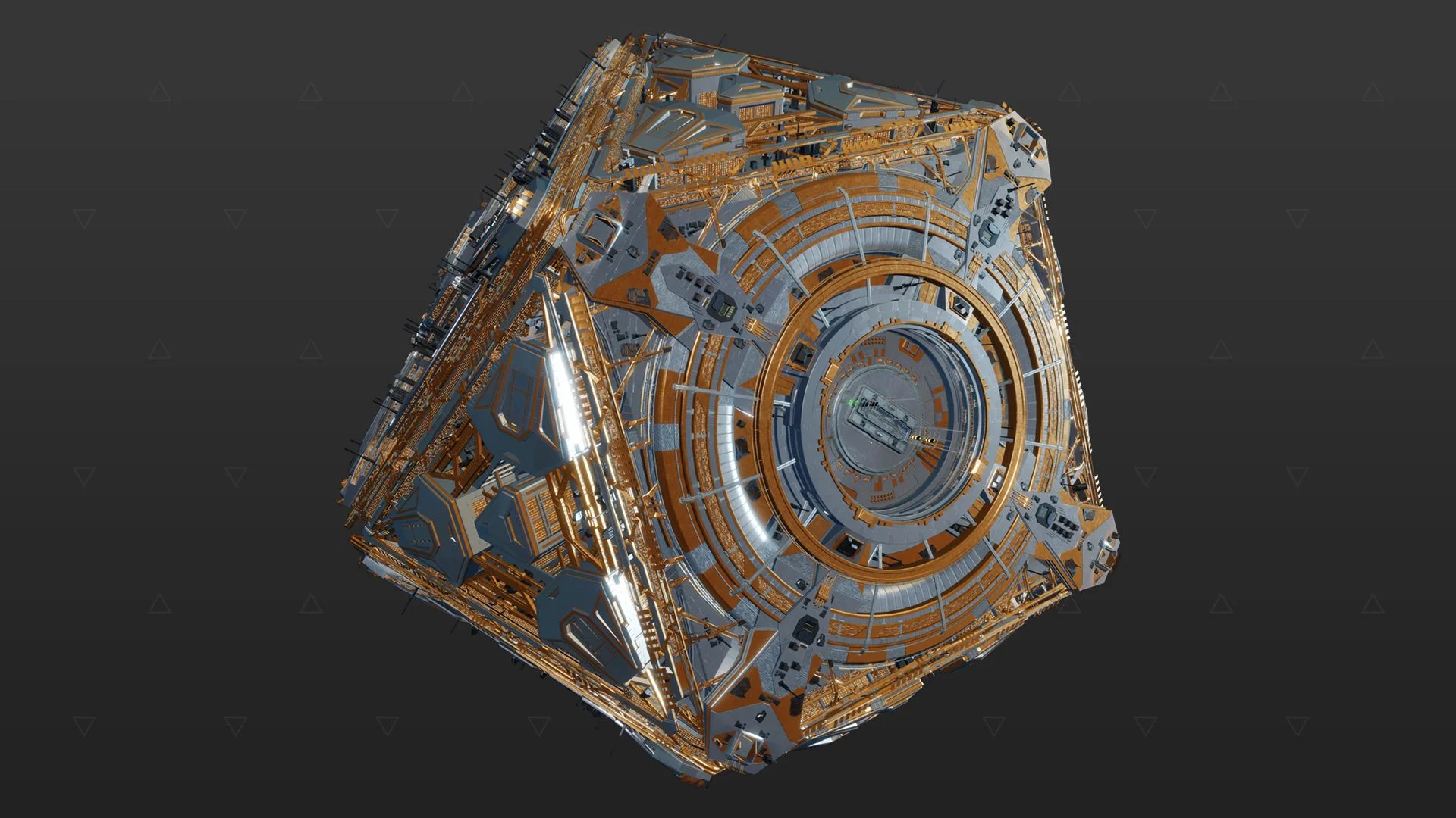 Coriolis-Sternenhafen - „Copper“ - Grau