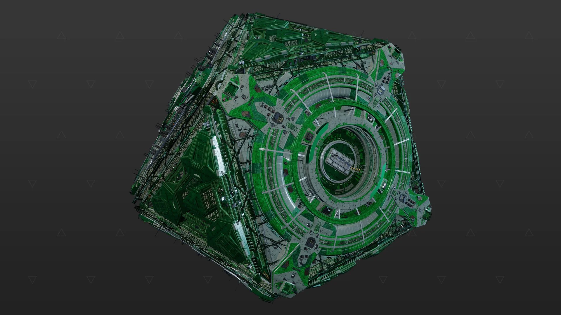Coriolis-Sternenhafen - „Tactical“ - Grün