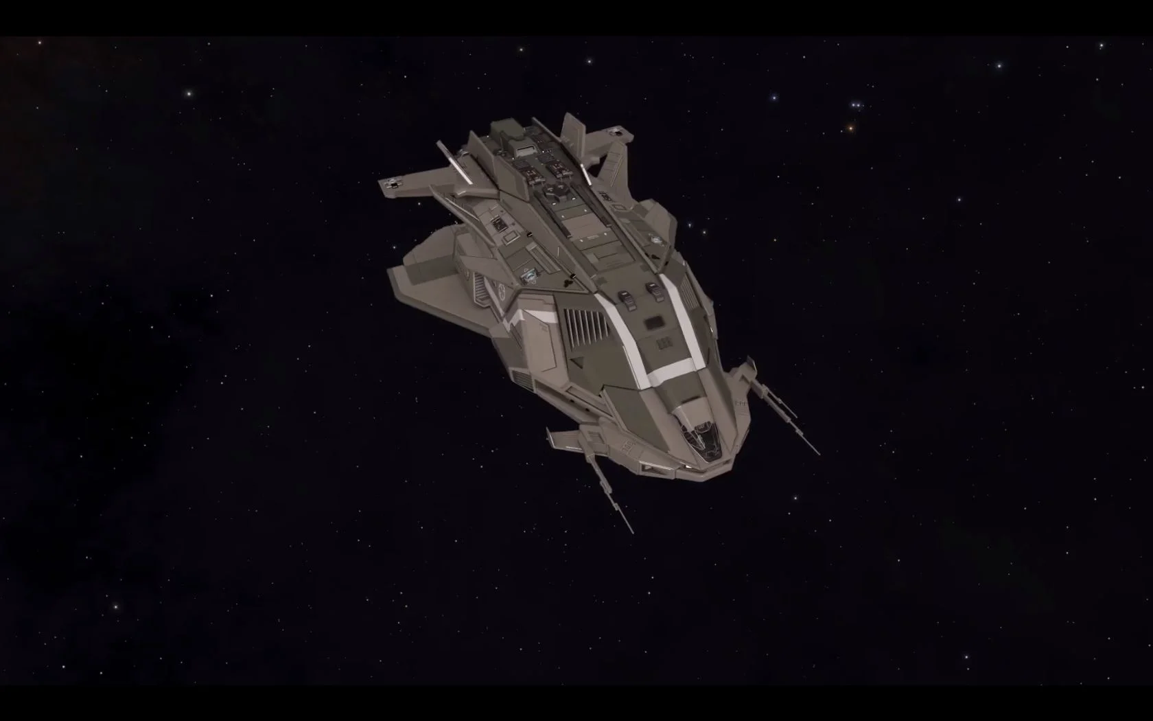 Kit da nave – Federal Gunship – 16 Peças