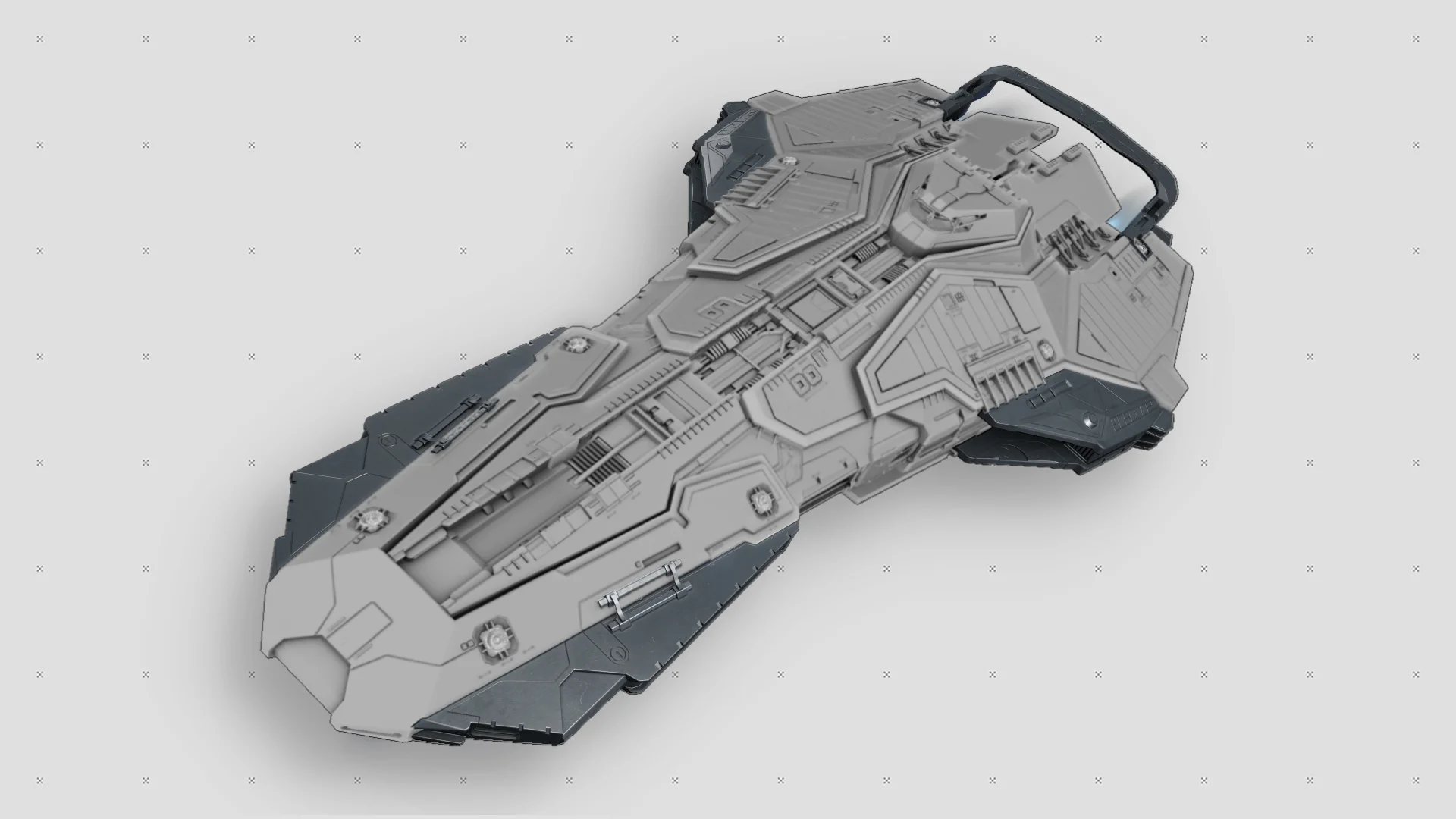 Kit da nave – Federal Corvette – 16 Peças