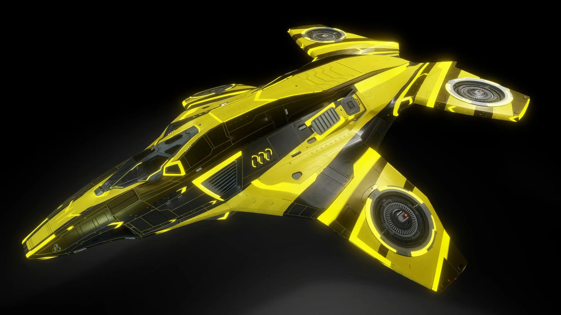 Kestrel Mk II Flare Yellow Holo-Kit