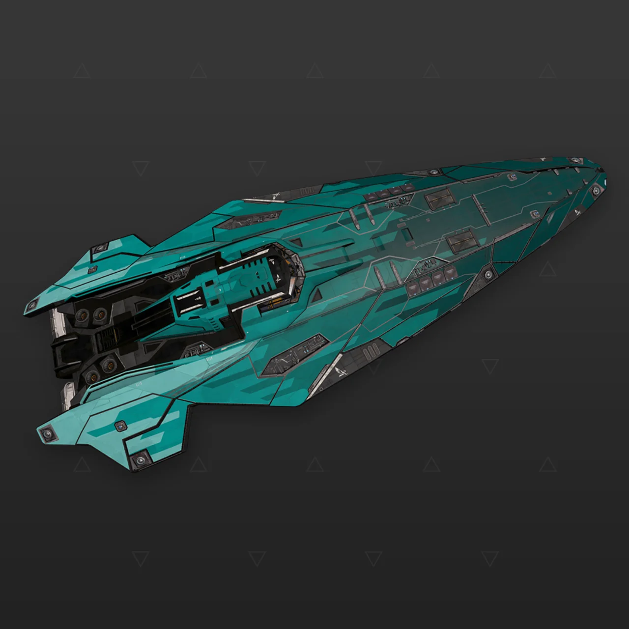 Anaconda - „Predator“ - Blaugrün