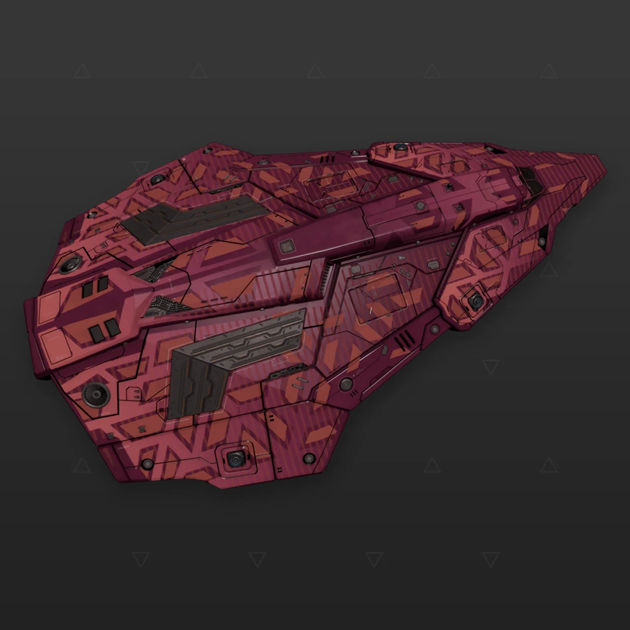 Python - « Crypsis » - Rose