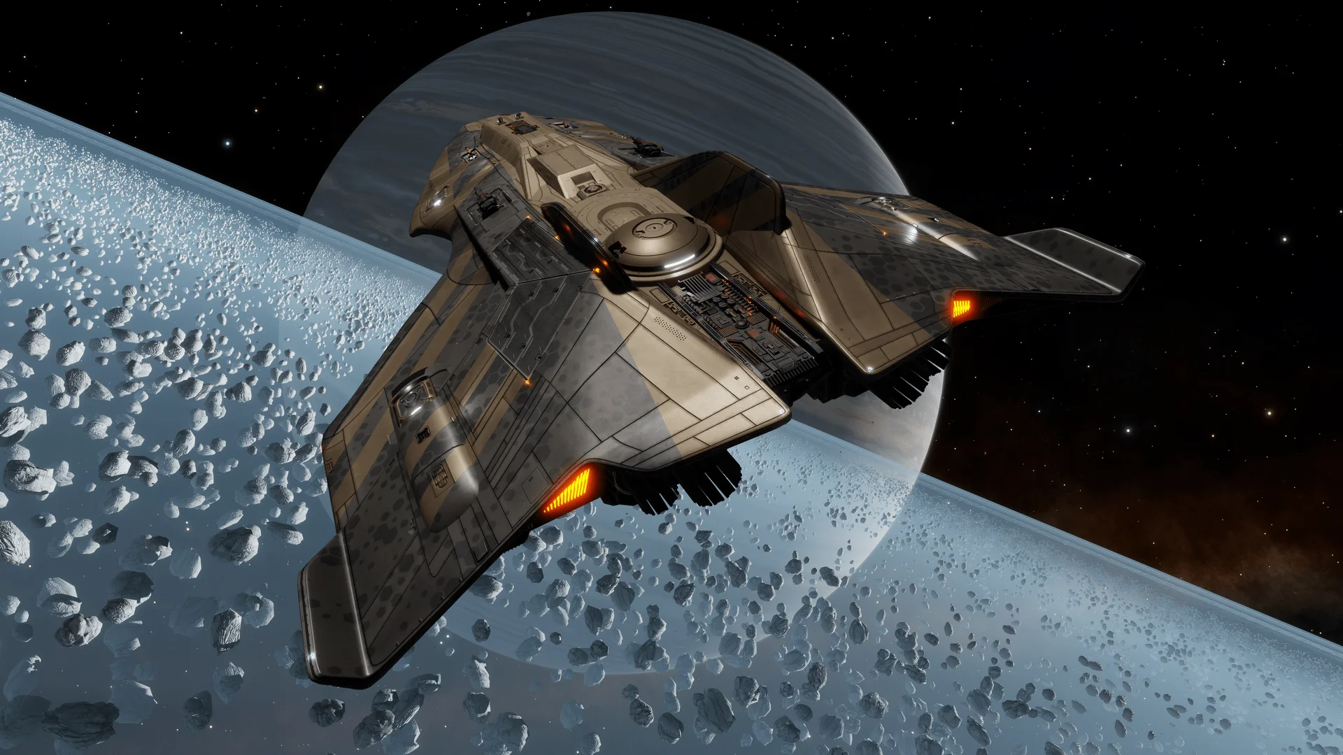 Python Mk II - „Snakebite“ - Hellbraun