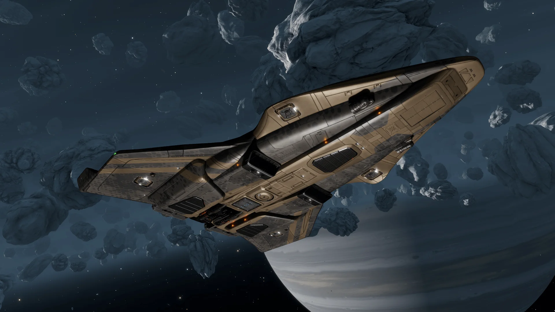 Python Mk II - „Snakebite“ - Hellbraun