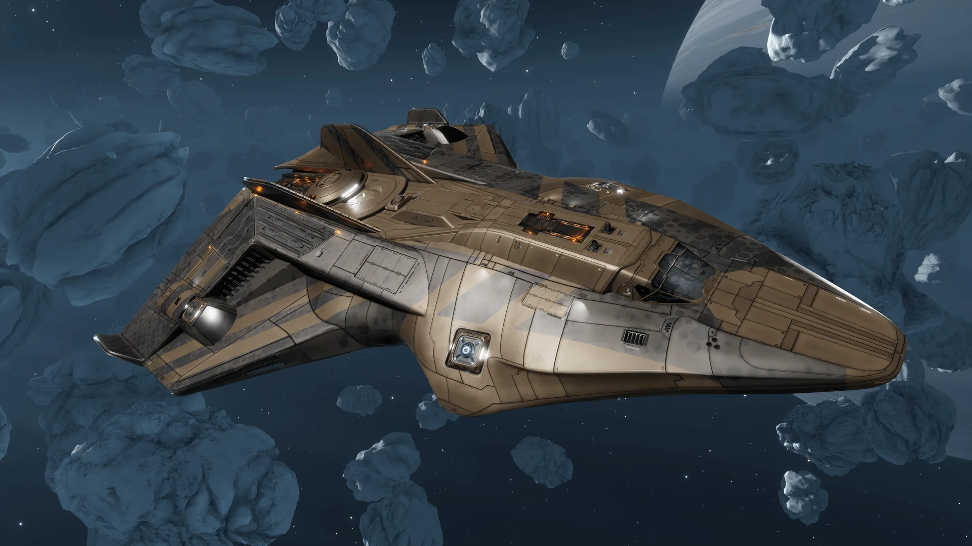 Python Mk II - „Snakebite“ - Hellbraun