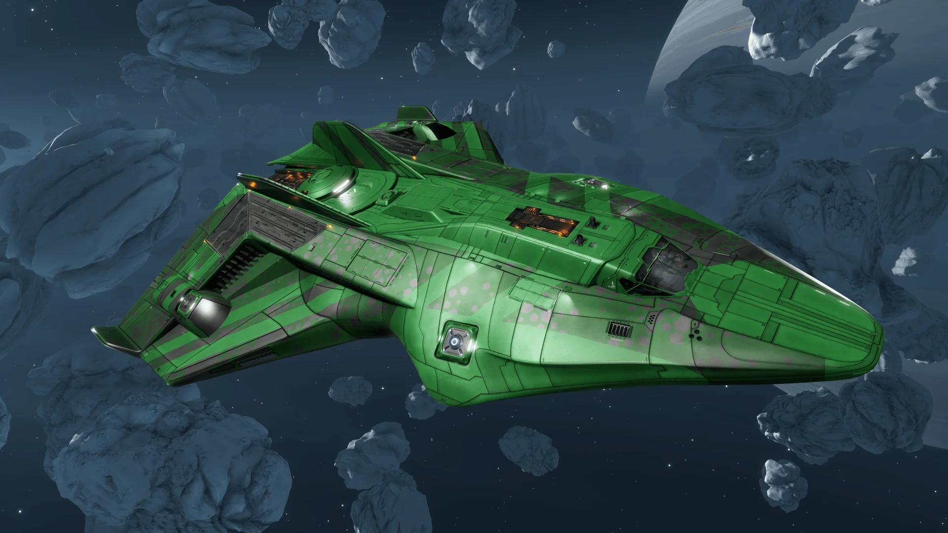 Python Mk II - "Snakebite" -  Chartreuse