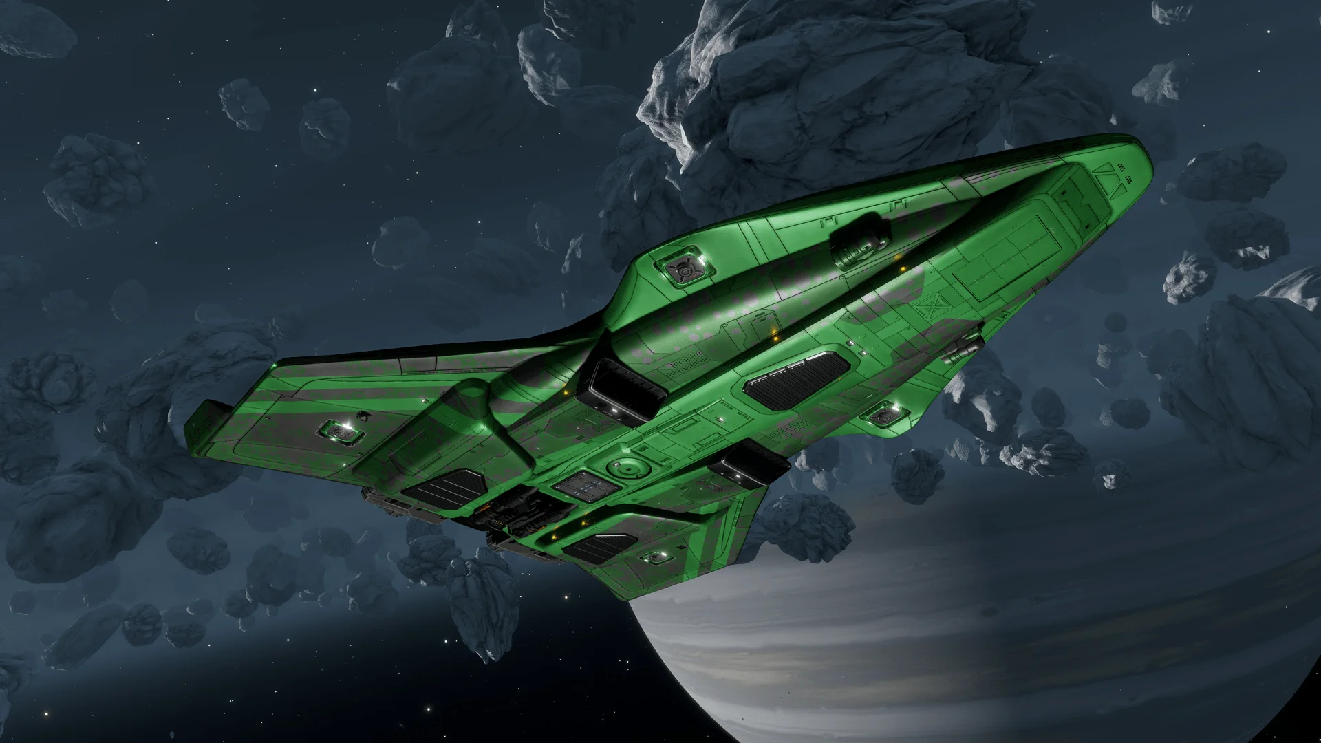 Python Mk II - "Snakebite" -  Chartreuse