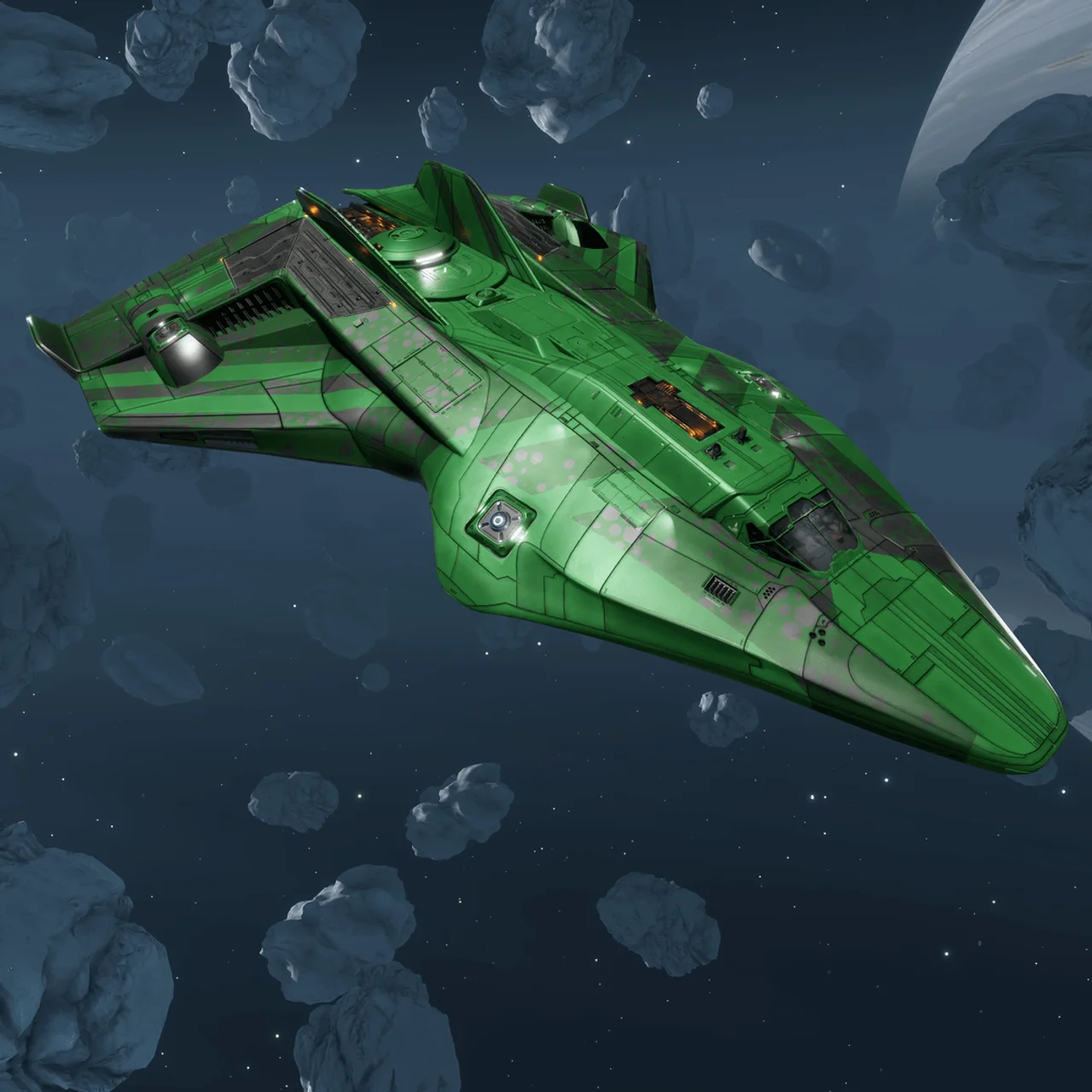 Python Mk II - "Snakebite" -  Chartreuse