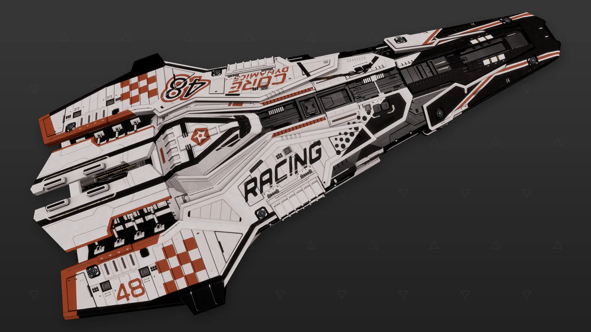 Federal Corvette - « Speedway » - Noir