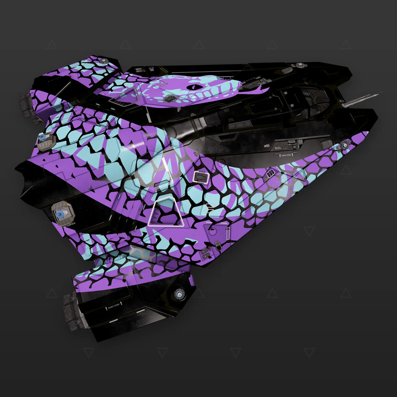 Viper Mk III - "Snake Wrap" - Negro