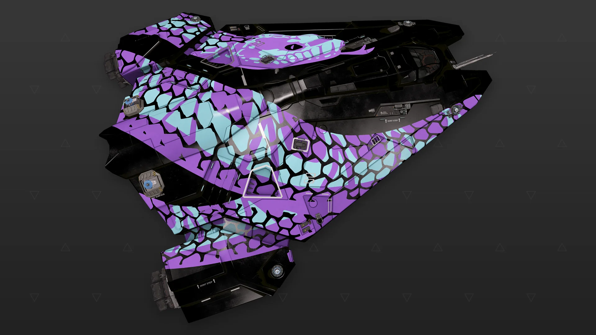 Viper Mk III - "Snake Wrap" - Negro