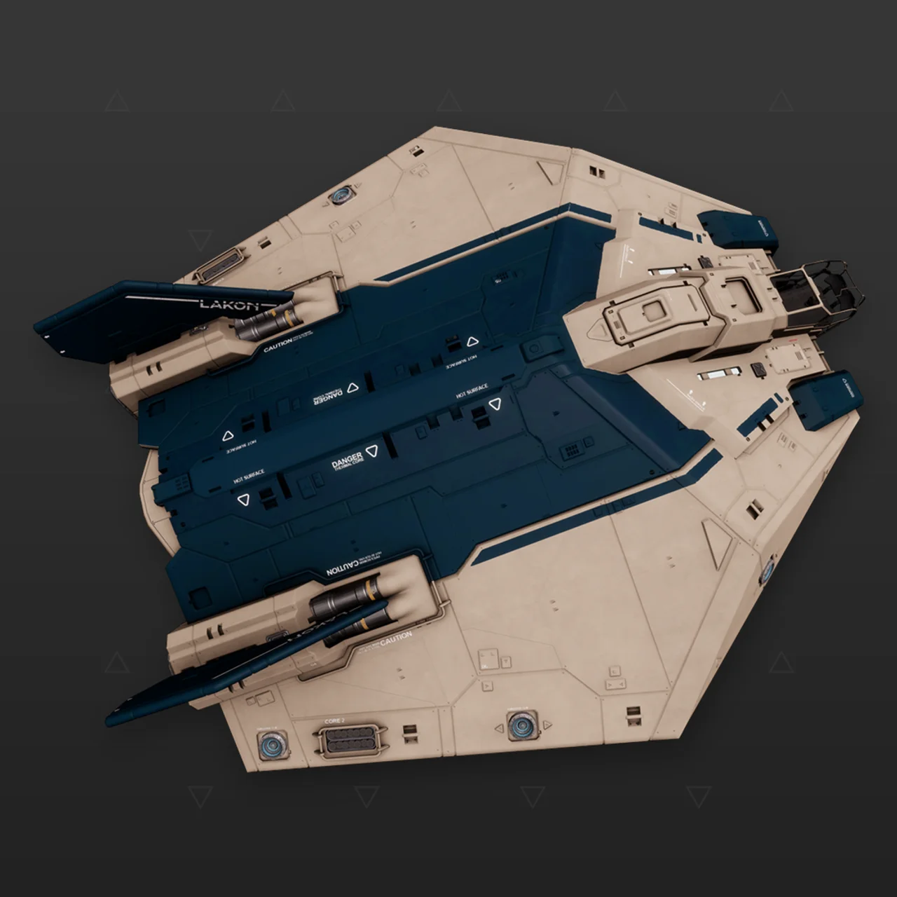 Asp Explorer - "Pharaoh" - Branco
