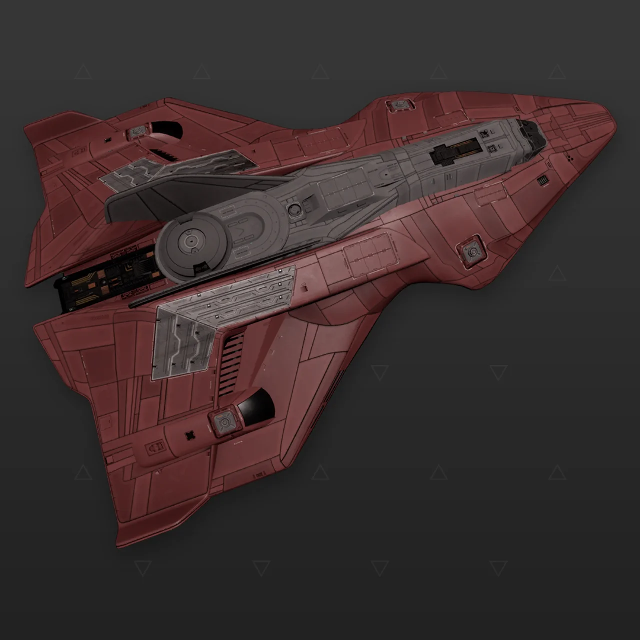 Python Mk II - "Tactical" - Carmesim