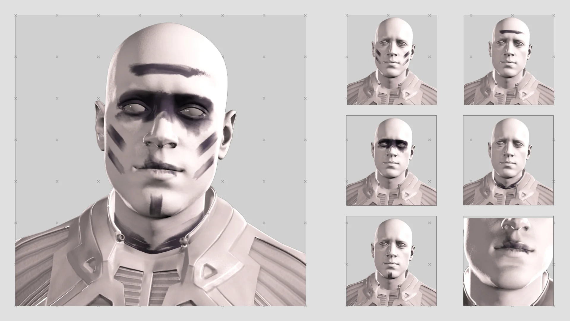 Grime War Paint Pack